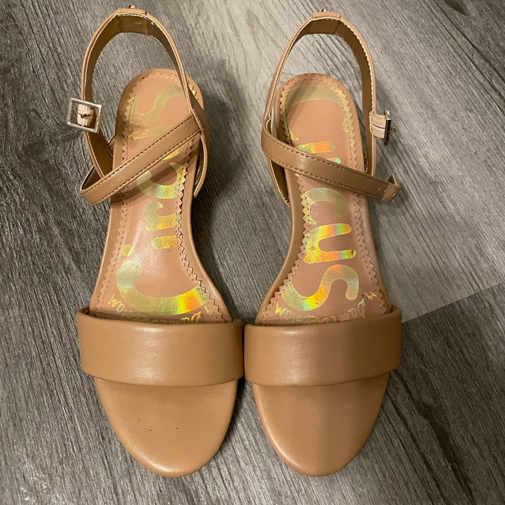 Circus by Sam Edelman Ibis Tan Block Heel Sandals